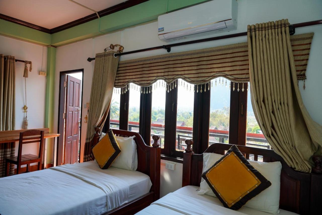 Bountang Riverside Hotel Vang Vieng Extérieur photo